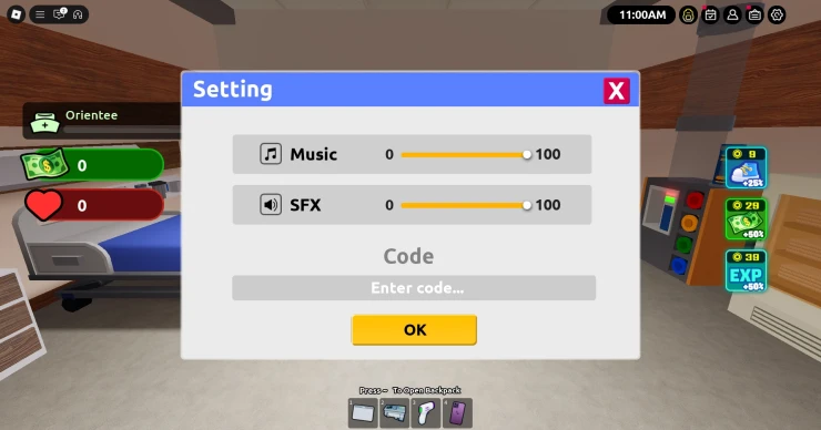 Screenshot by SuperCheats.com. Code Entry Screen