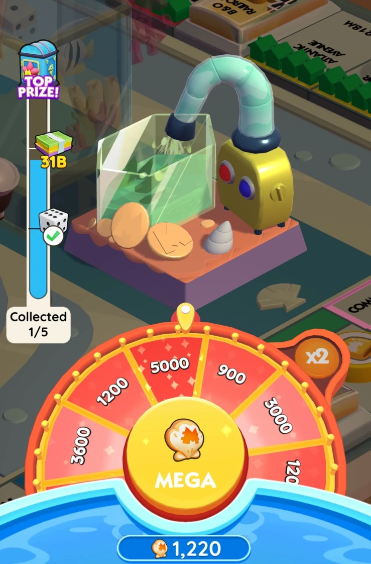 Mega Spin points
