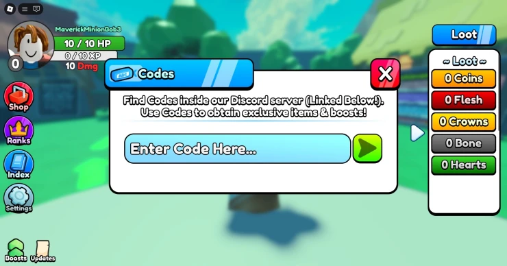 Screenshot by SuperCheats.com. Code Entry Screen