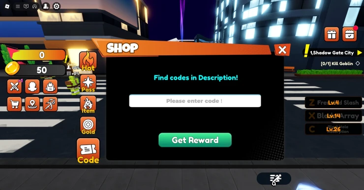 Screenshot by SuperCheats.com. Code Entry Screen