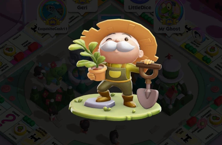 Mr M Gardener Board Token
