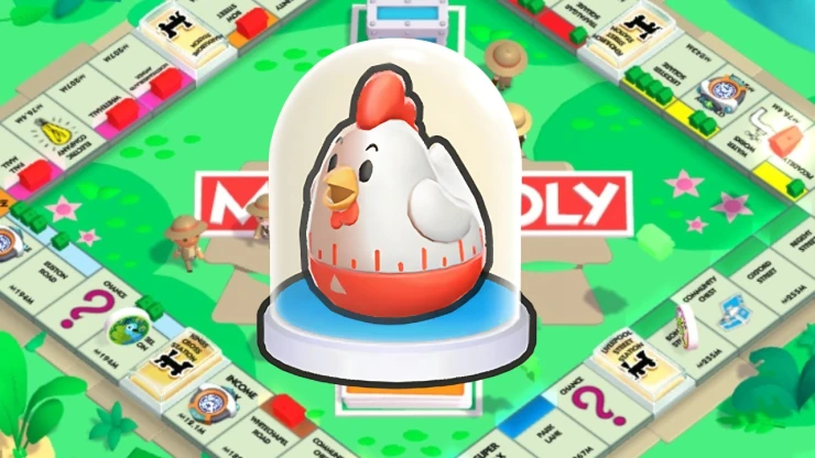 Tickin' Chicken Board Token