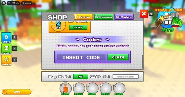 Screenshot by SuperCheats.com. Code Entry Screen