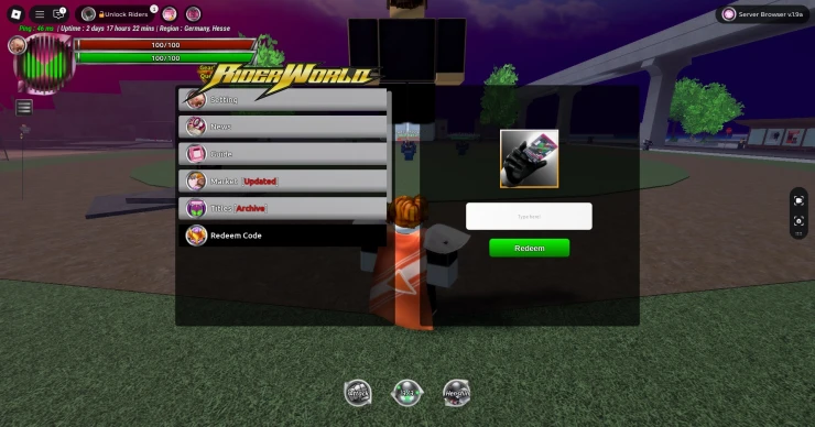 Screenshot by SuperCheats.com. Code Entry Screen
