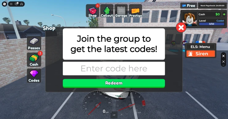 Screenshot by SuperCheats.com. Code Entry Screen