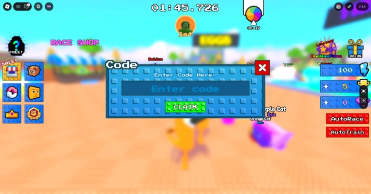 Screenshot by SuperCheats.com. Code Entry Screen
