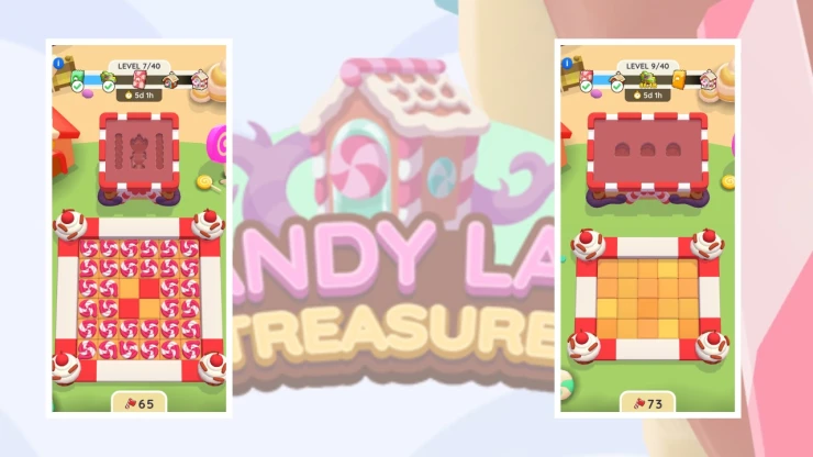 Candy Land Treasures Levels 7, 8 and 9