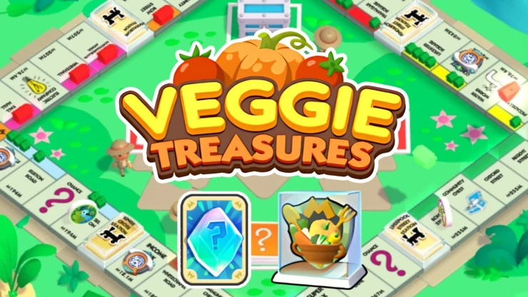 Veggie Treasures and How to get more Pickaxes