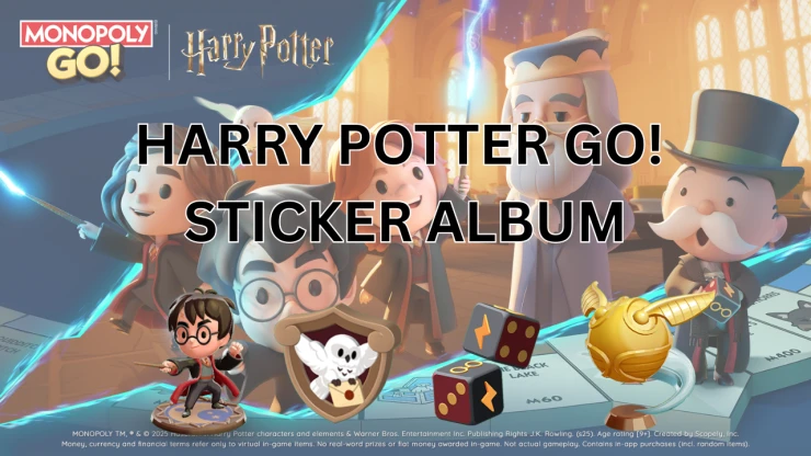 Harry Potter GO! Album & Sticker List All Sets