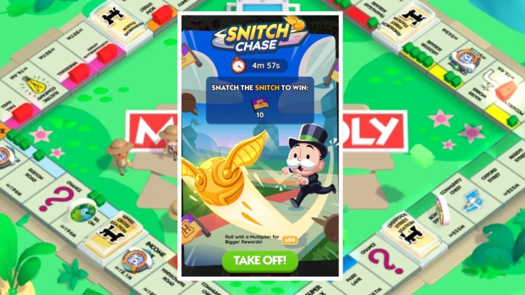 How to catch the Snitch in Monopoly Go