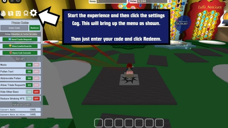 How to redeem Bee Swarm Simulator codes