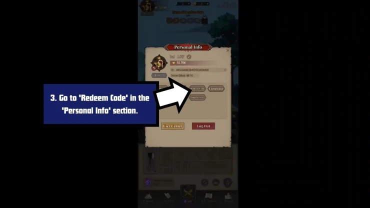 Dead by Daylight redeem code screen showing where to enter Lootborn Warriors codes