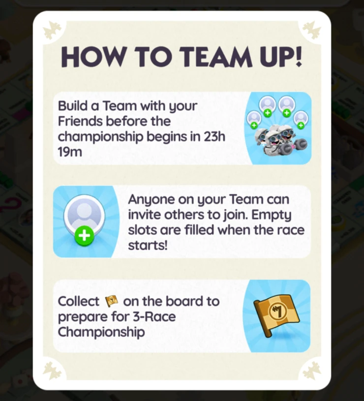 How to team up