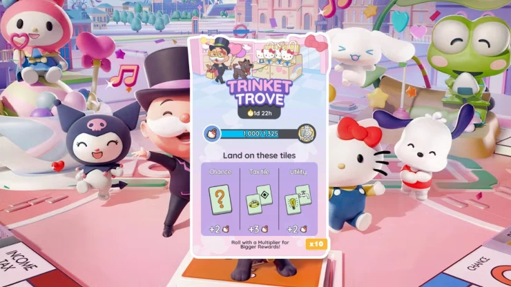 Trinket Trove Rewards and Milestones