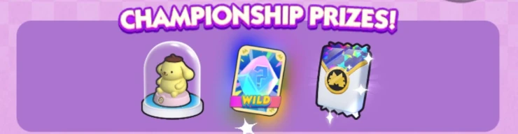 Hello Kitty Racers Championship Prizes