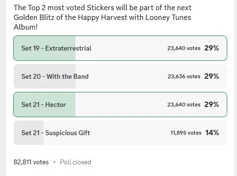 Golden Blitz poll results Golden Blitz poll results