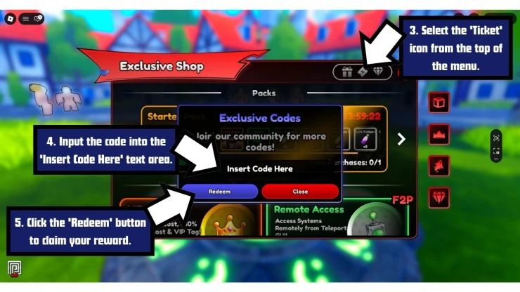 Anime Ghosts redeem code screen showing where to enter Anime Ghosts codes