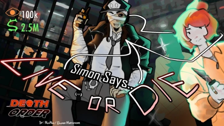 Roblox Death Order Simon Says codes to claim free rewards