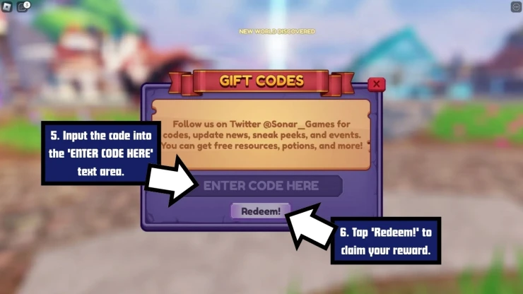 Dragon Adventures redeem code screen showing where to enter Dragon Adventures codes