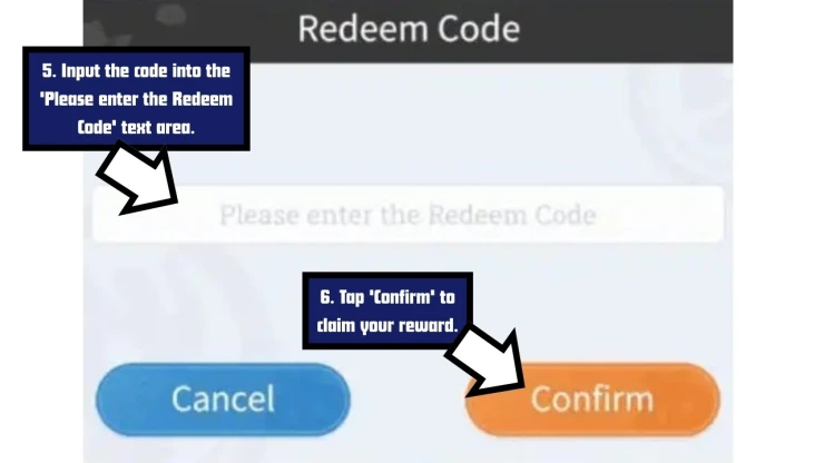 Dragon Traveler redeem code screen showing where to enter Dragon Traveler codes