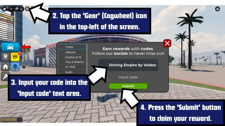 Screenshot by SuperCheats.com. Code Entry Screen