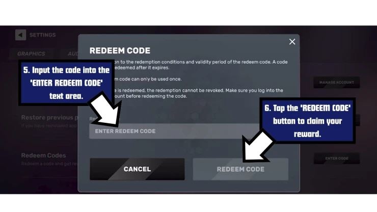 Flex City redeem code screen showing where to enter Flex City codes