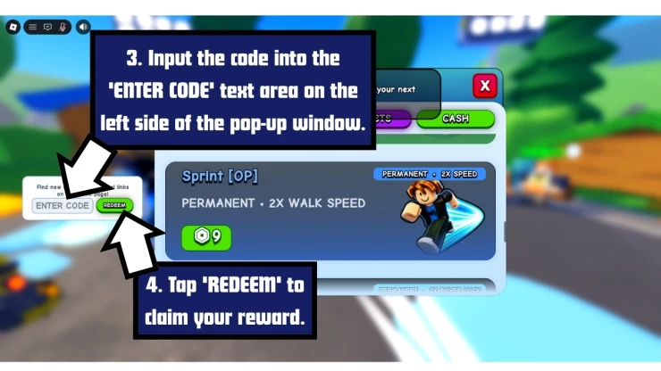 Flip a House redeem code screen showing where to enter Flip a House codes