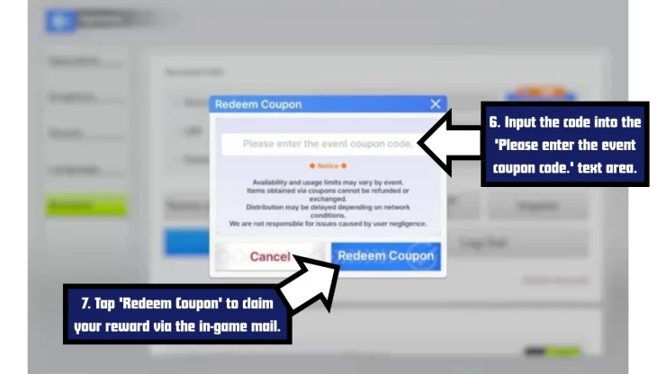 Heaven Hells redeem code screen showing where to enter Heaven Hells codes