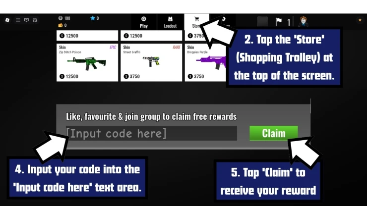 Jailbird redeem code screen showing where to enter Jailbird codes