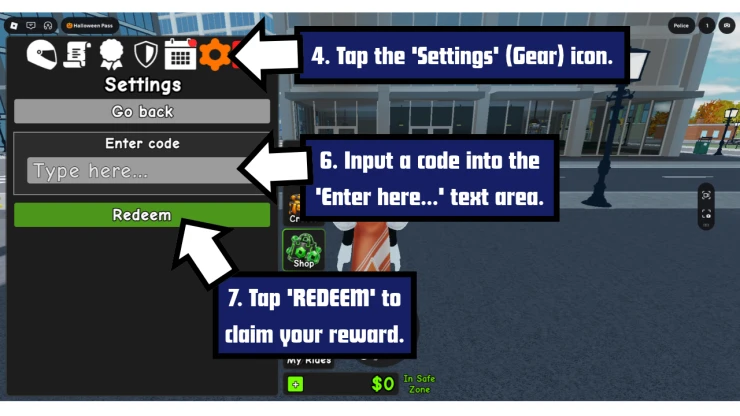 Kukirin Life redeem code screen showing where to enter Kukirin Life codes