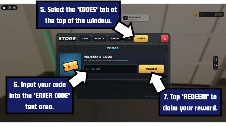 NexRide redeem code screen showing where to enter NexRide codes