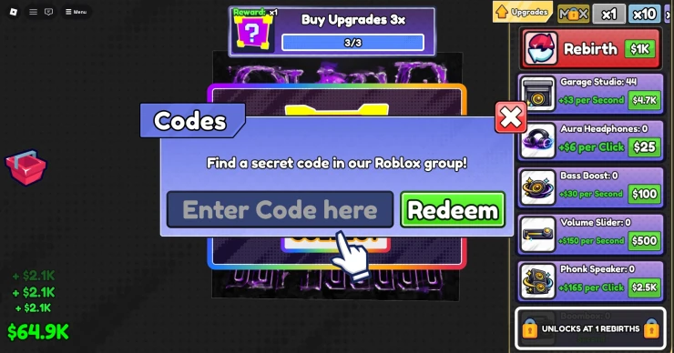 Screenshot by SuperCheats.com. Code Entry Screen