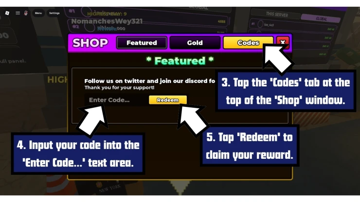 Protect the Border redeem code screen showing where to enter Protect the Border codes