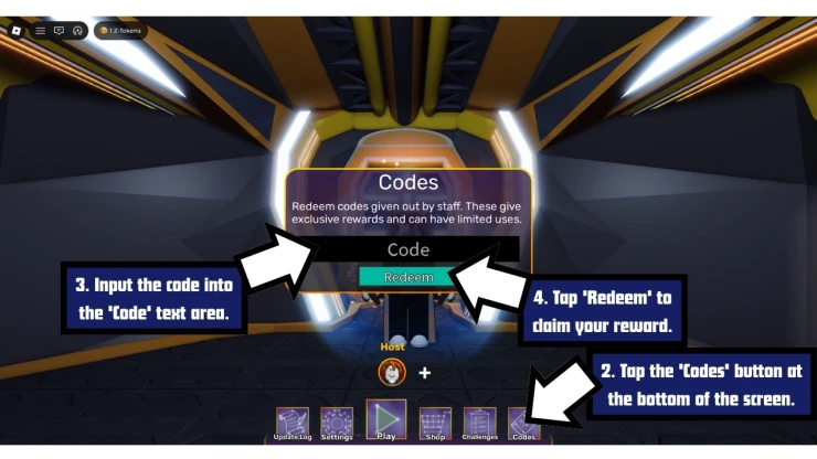 Reminiscence Zombies redeem code screen showing where to enter Reminiscence Zombies codes