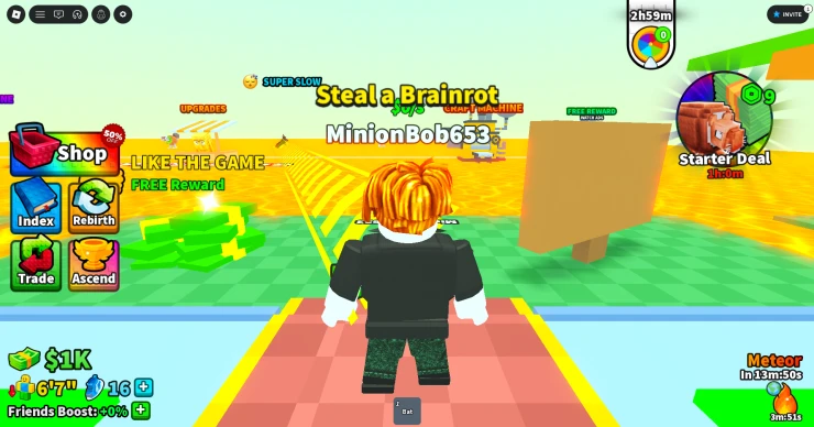 Shrink For Brainrots codes