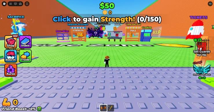 There are no Pull Lucky Blocks codes