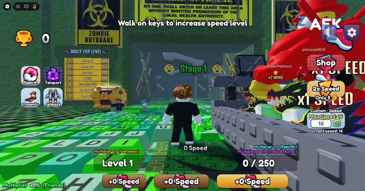 +1 Speed Zombie Keyboard Escape screenshot