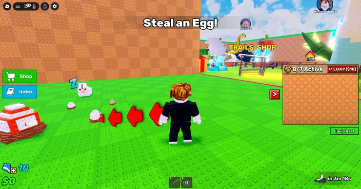 Steal An Egg Screenshot