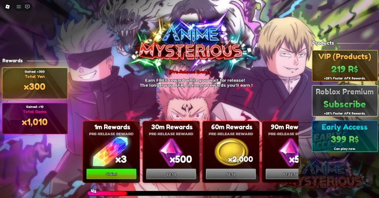Anime Mysterious AFK Chamber screenshot