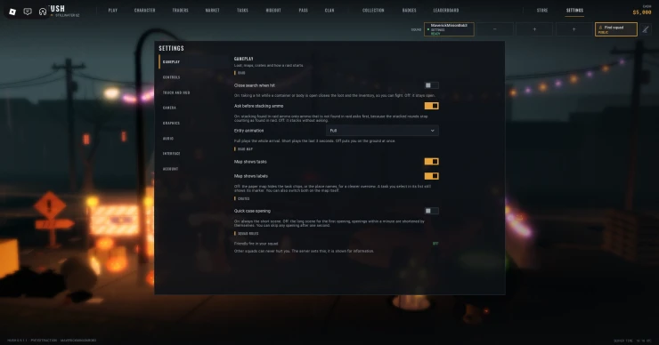 HUSH screenshot