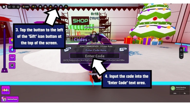 Sky Fighters redeem code screen showing where to enter Sky Fighters codes
