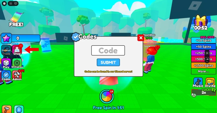Screenshot by SuperCheats.com. Code Entry Screen