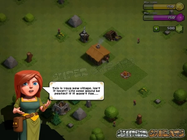 Clash of Clans features a relatively comprehensive tutorial