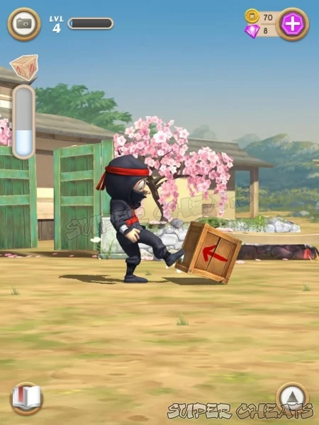 Crates are good for honing a ninja's accuracy and strength