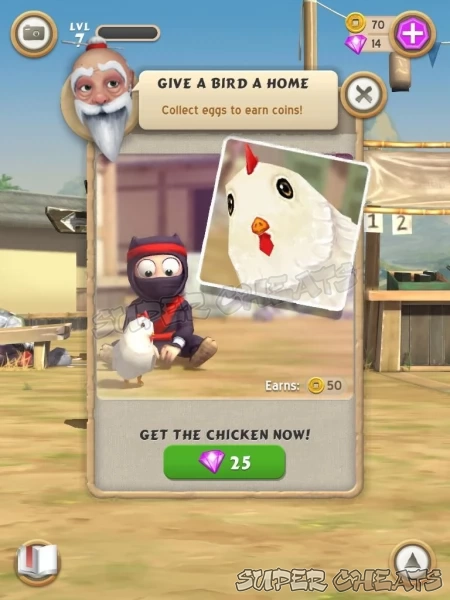 The Chicken will be your feathered friend