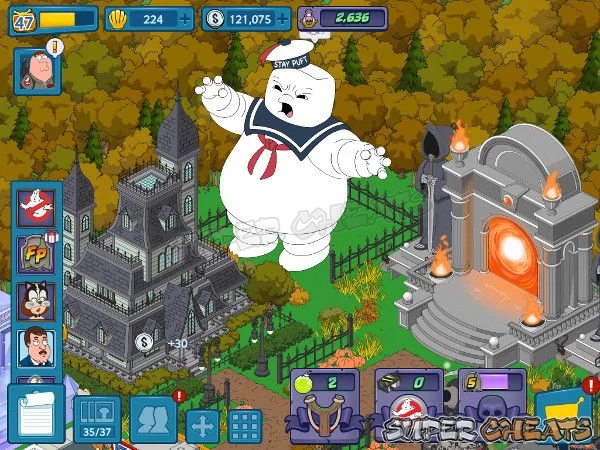 A sincere Quahog Welcome for the Stay Puft Marshmallow Man!