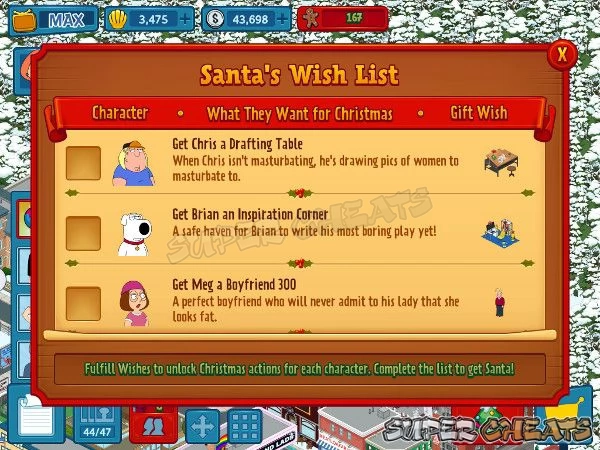The path to unlocking Santa Claus requires some serious gifting...