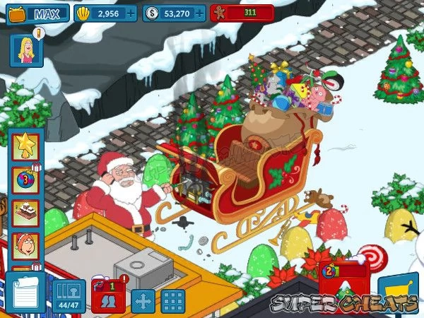 We can thank a broken down sleigh for Christmas in Quahog...