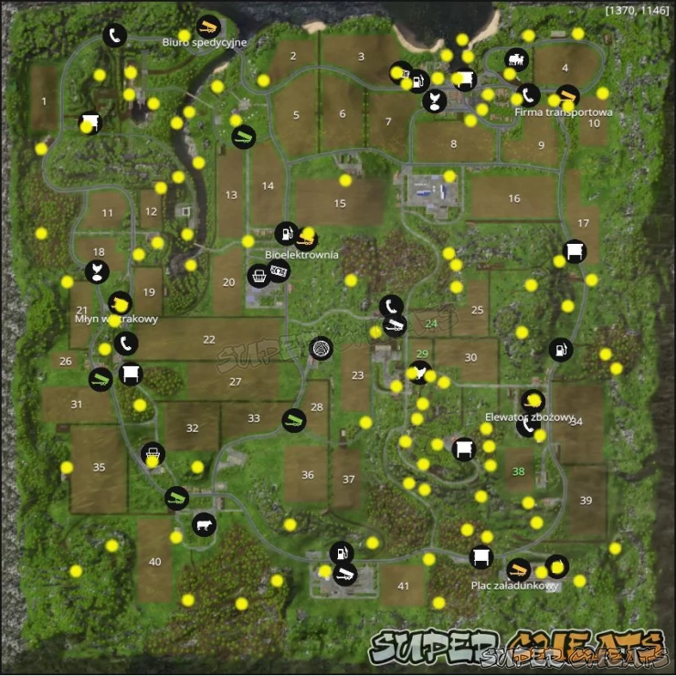 The Big Picture: All of the Coin Locations to get you in the area...