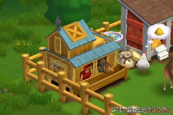 The Chicken Coop as placed on the Farm